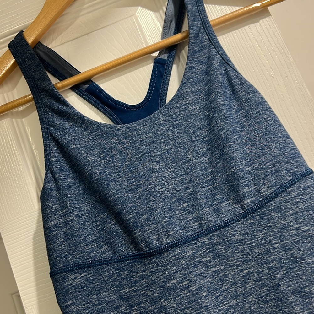 LULULEMON • Racerback Tank Top w/ Shelf Bra - Picture 3 of 4
